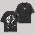 Anime Dragon Ball Goku Vintage Washed T-Shirt Oversized Streetwear Tee
